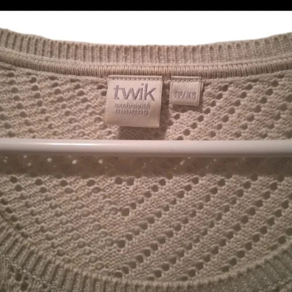 Twik Beige Knit Sweater - Picture 5 of 6